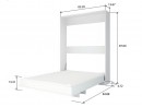 Eco Platform Queen Murphy Bed